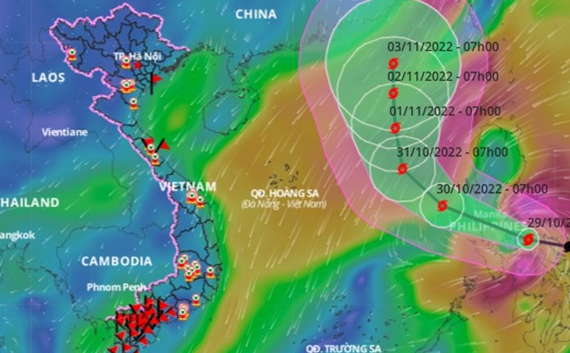 Diễn biến thời tiết chung