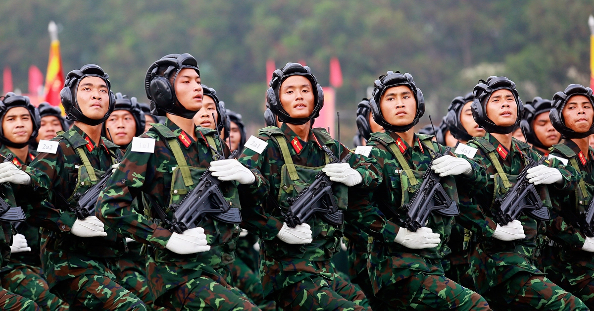 Khí thế hào hùng của Lễ diễu binh