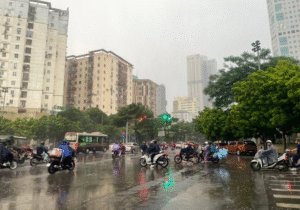 Thời tiết chi tiết theo từng khu vực