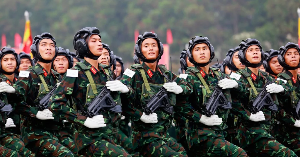 Khí thế hào hùng của Lễ diễu binh